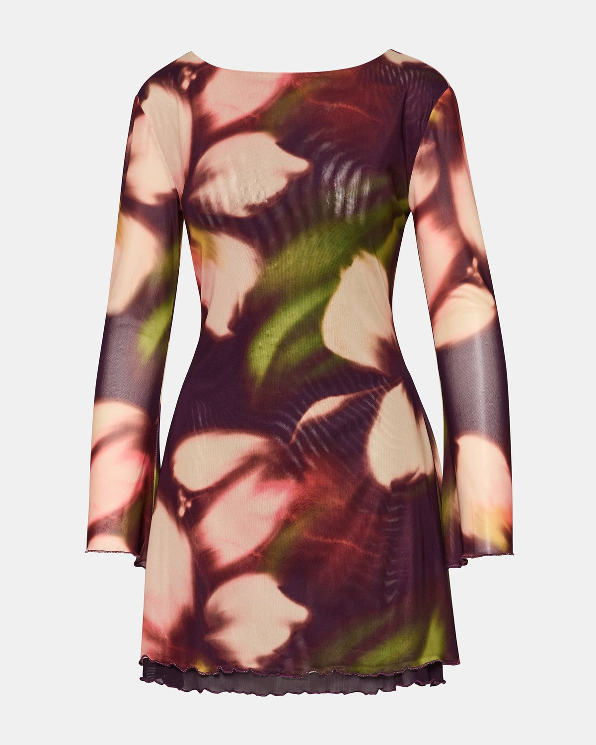 LARISA DRESS BLURRY FLORAL  Famous | Online Store