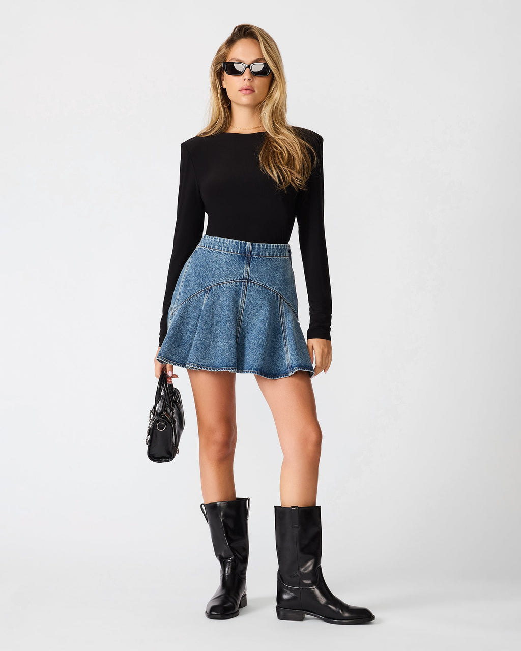 NATALIE SKIRT IMPERIAL BLUE  Famous | Online Store
