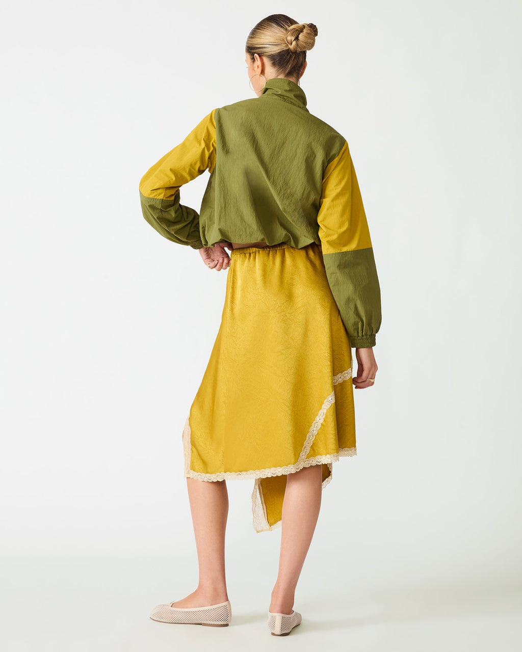SEREENA SKIRT OILSLICK  Famous | Online Store