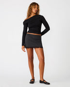 TIFFANIE SKIRT GRIFFIN GREY  Famous | Online Store