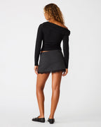 TIFFANIE SKIRT GRIFFIN GREY  Famous | Online Store