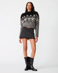 TIFFANIE SKIRT GRIFFIN GREY  Famous | Online Store