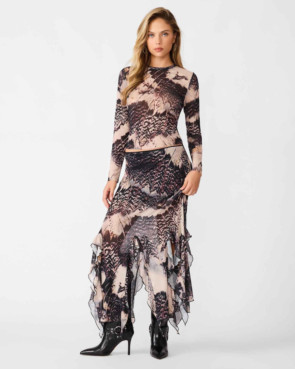 CHELSEY SKIRT MOON SHADOW