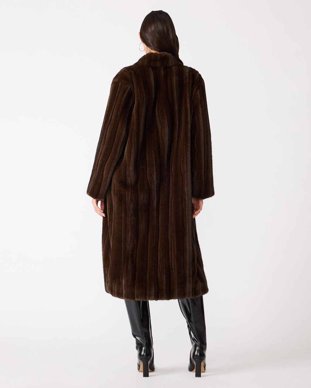PECLAIR COAT WOLF BROWN  Famous | Online Store