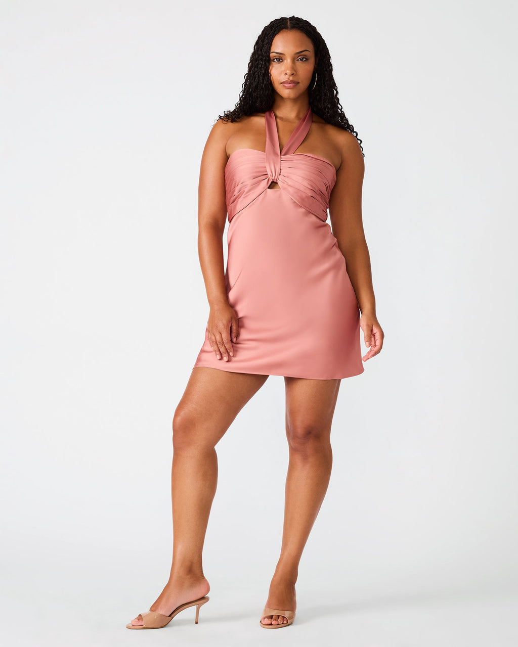 EVIANA DRESS ROSE NUDE  Famous | Online Store