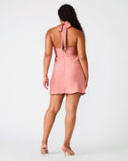 EVIANA DRESS ROSE NUDE  Famous | Online Store