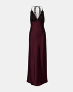PHIA DRESS DEEP FIG  Famous | Online Store