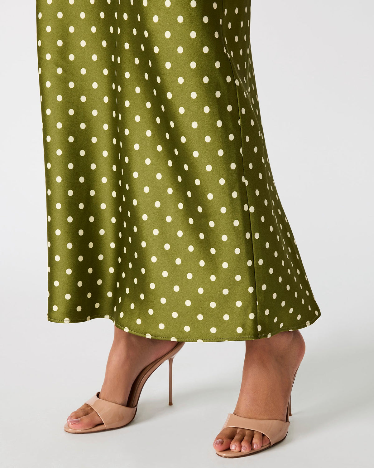 JAIDEN DRESS OLIVE HEATHER  Famous | Online Store