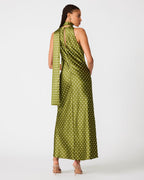 JAIDEN DRESS OLIVE HEATHER  Famous | Online Store