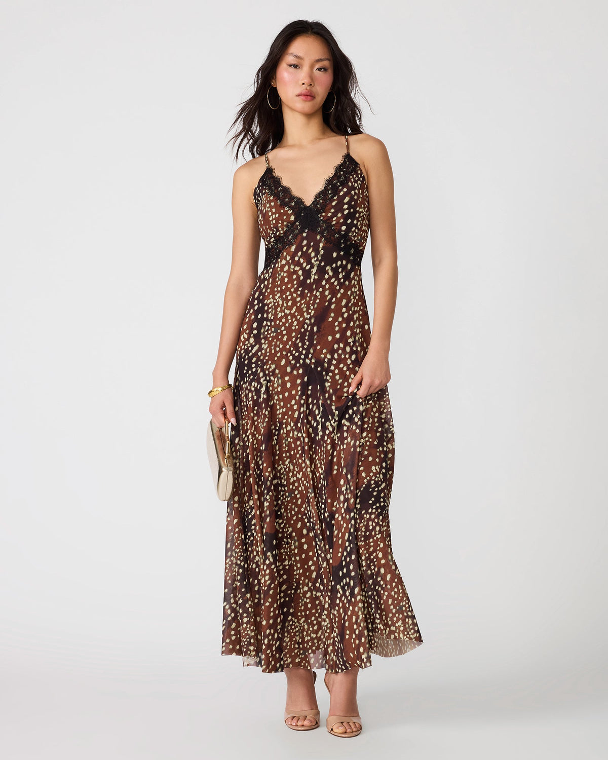 EM DRESS SMOKEY BROWN  Famous | Online Store