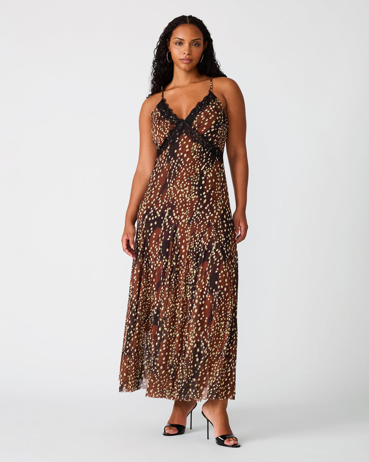 EM DRESS SMOKEY BROWN  Famous | Online Store