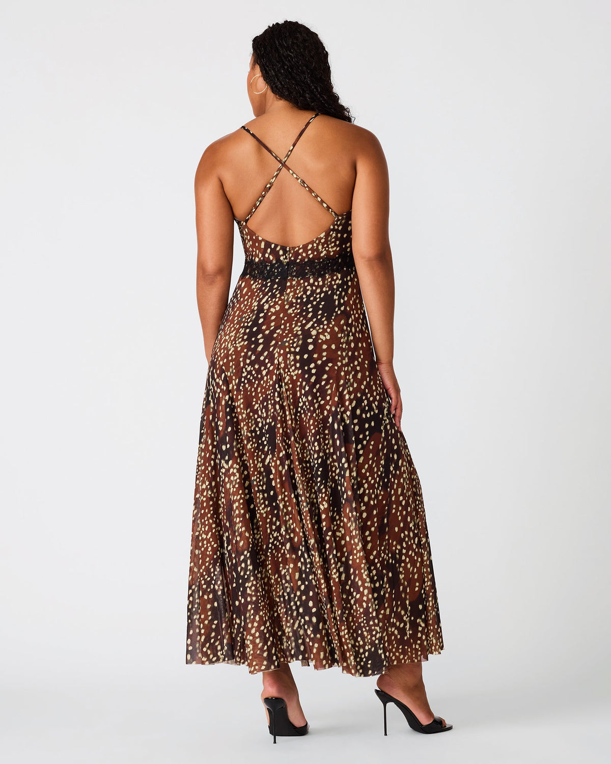 EM DRESS SMOKEY BROWN  Famous | Online Store