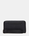 ZIP WALLET BLACK  Famous | Online Store