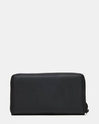 ZIP WALLET BLACK  Famous | Online Store