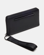 ZIP WALLET BLACK  Famous | Online Store