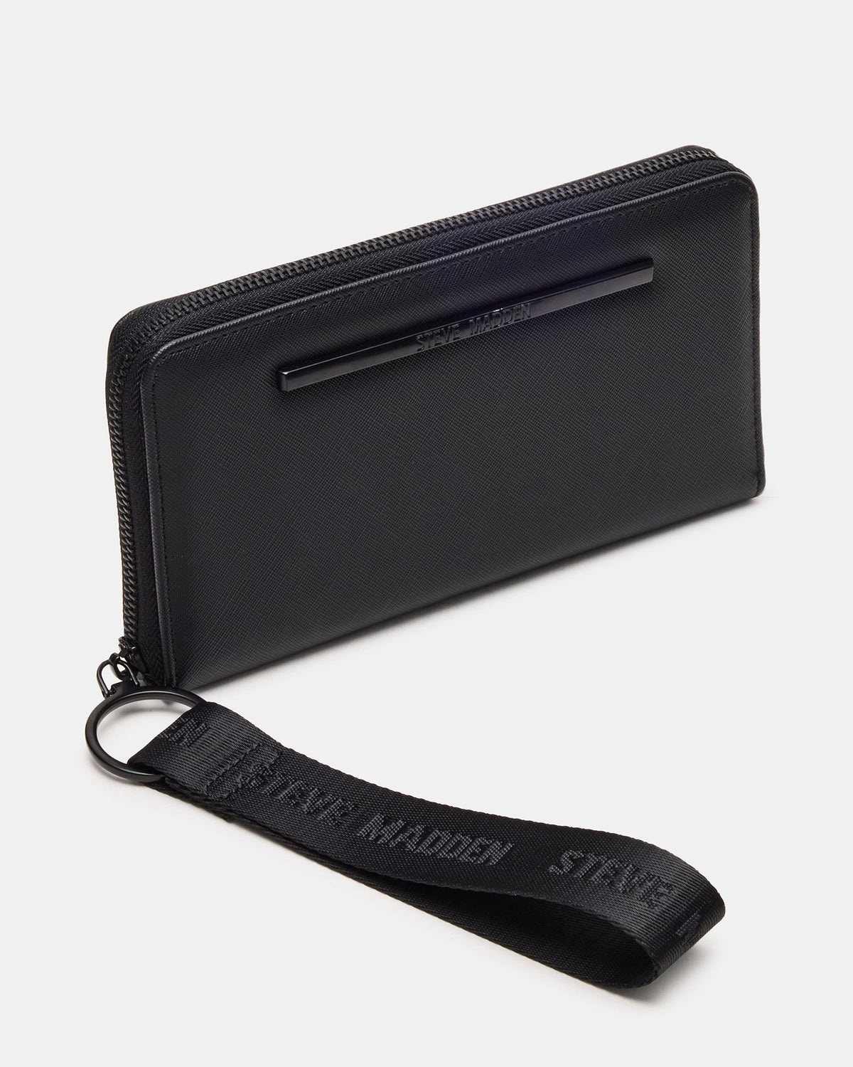 ZIP WALLET BLACK  Famous | Online Store