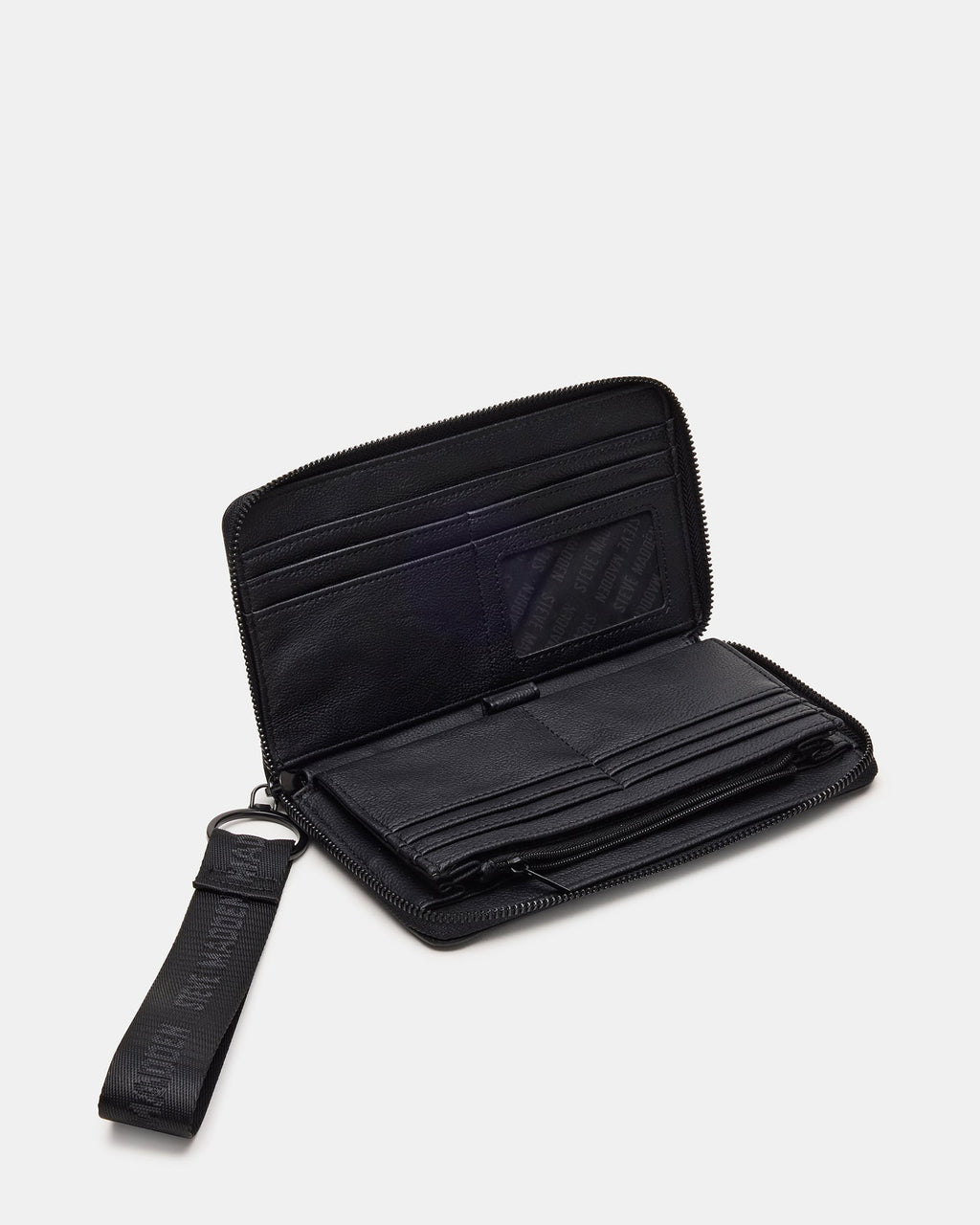 ZIP WALLET BLACK  Famous | Online Store