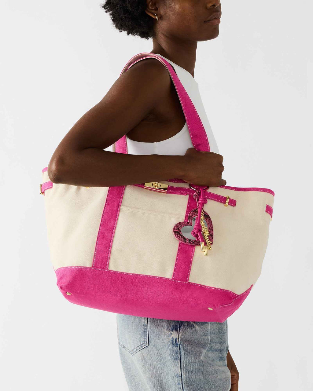 BOAT BAG HOT PINK
