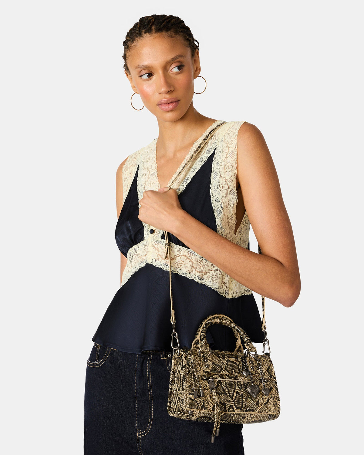 ELIDE SNAKE BAG BONE/MULTI  Famous | Online Store