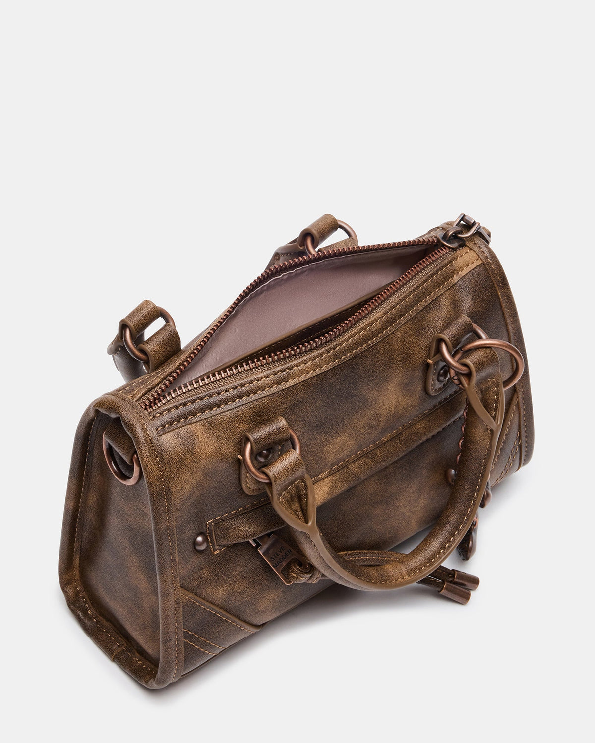 ELIDE BAG DISTRESSED BROWN  Famous | Online Store