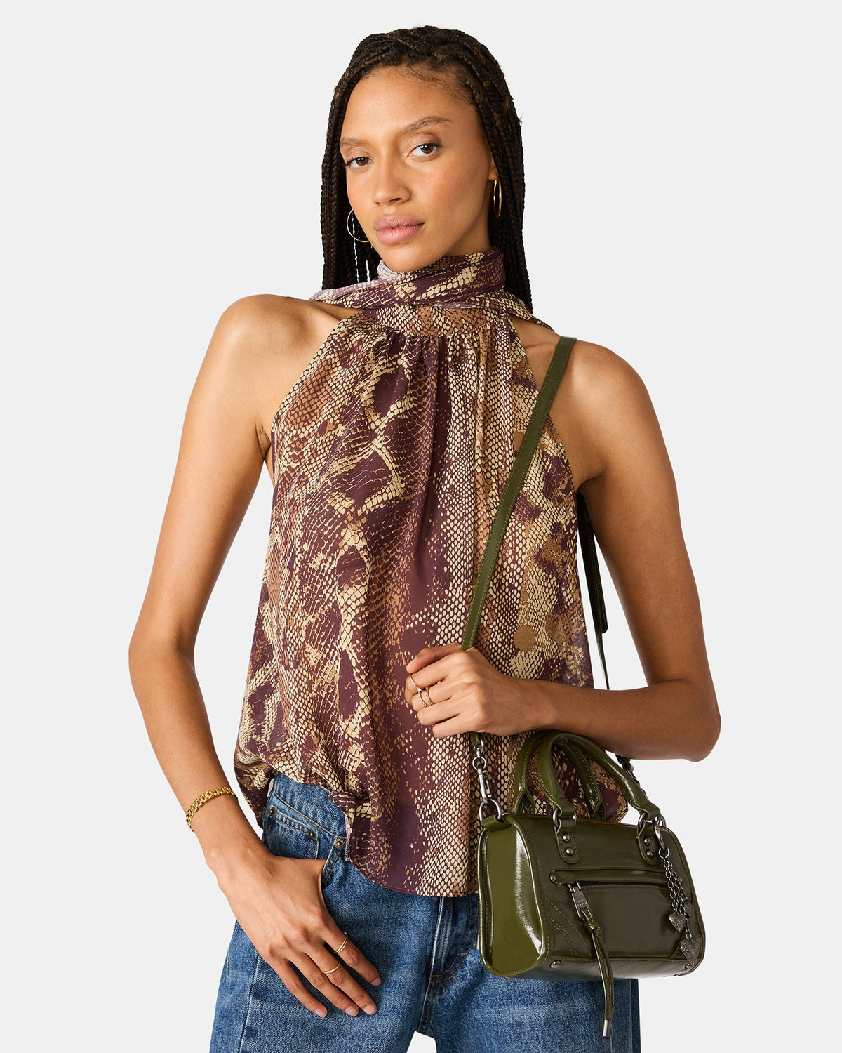 ELIDE BAG OLIVE  Famous | Online Store