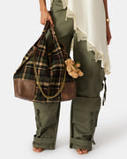 GRUNGY BAG PLAID  Famous | Online Store