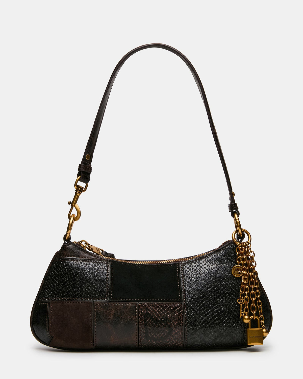 IRINA PATCHWORK BAG DARK MULTI  Famous | Online Store