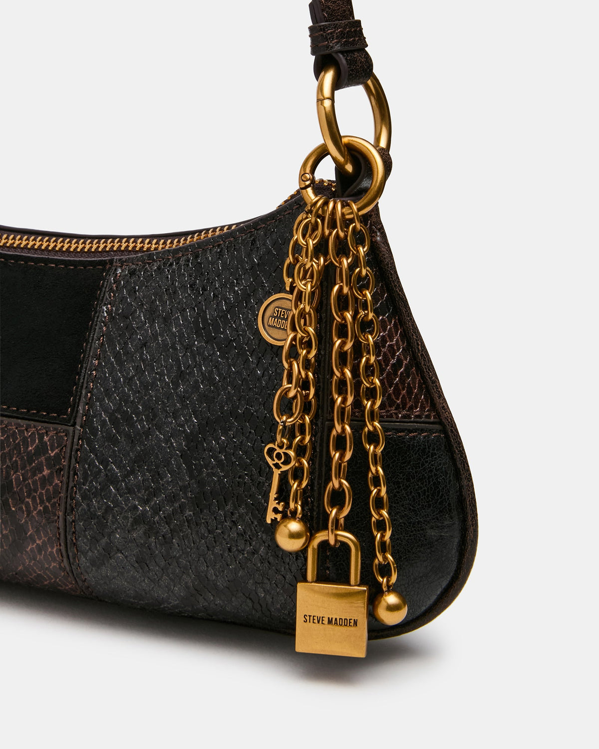 IRINA PATCHWORK BAG DARK MULTI  Famous | Online Store