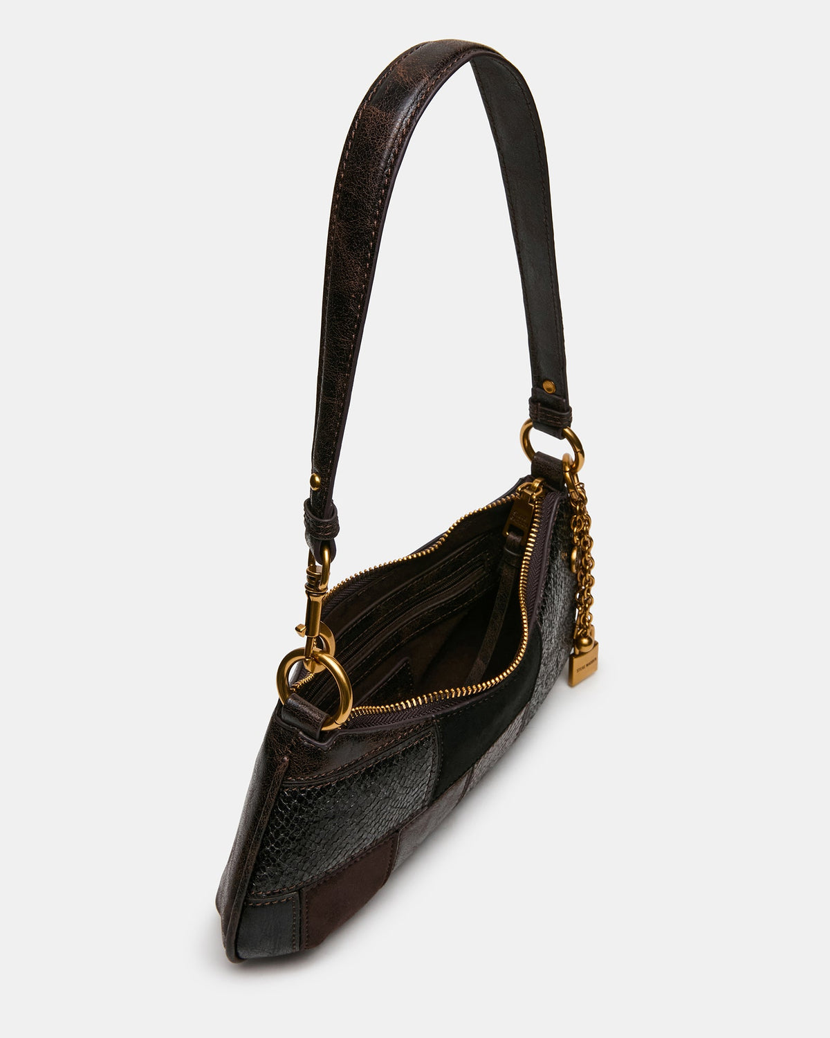 IRINA PATCHWORK BAG DARK MULTI  Famous | Online Store