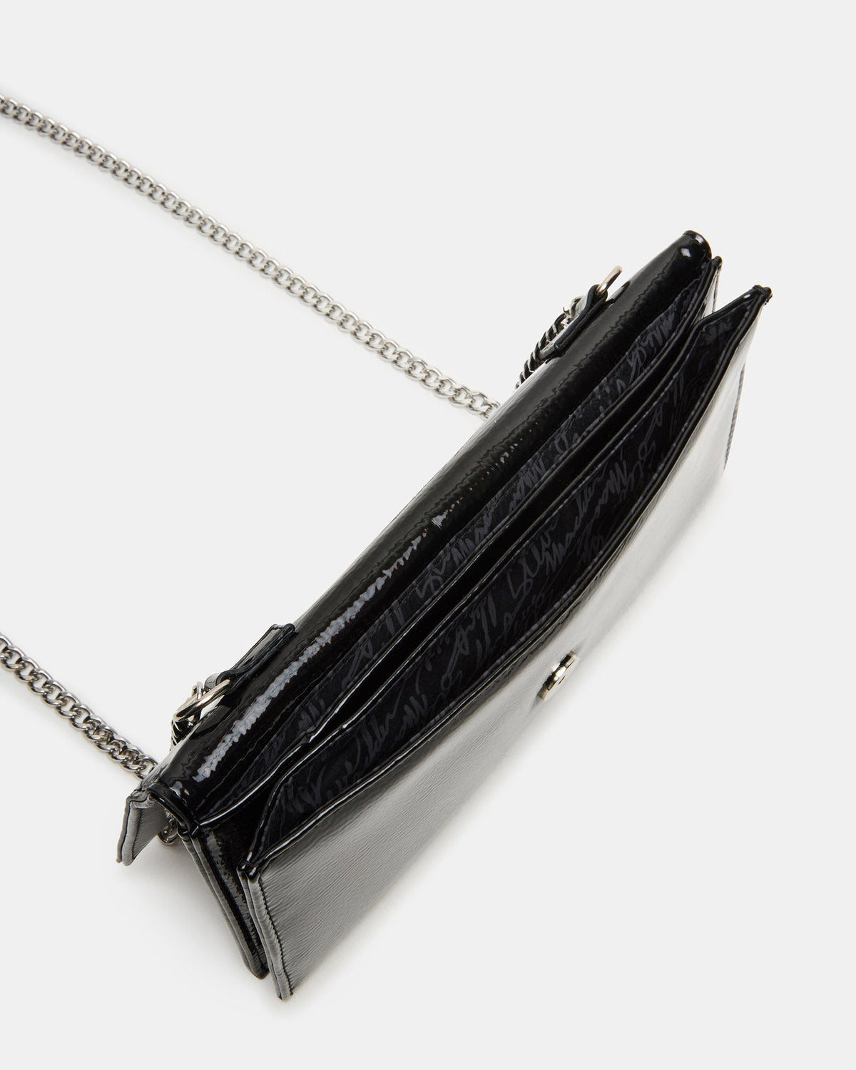 JULIANA BAG BLACK PATENT  Famous | Online Store