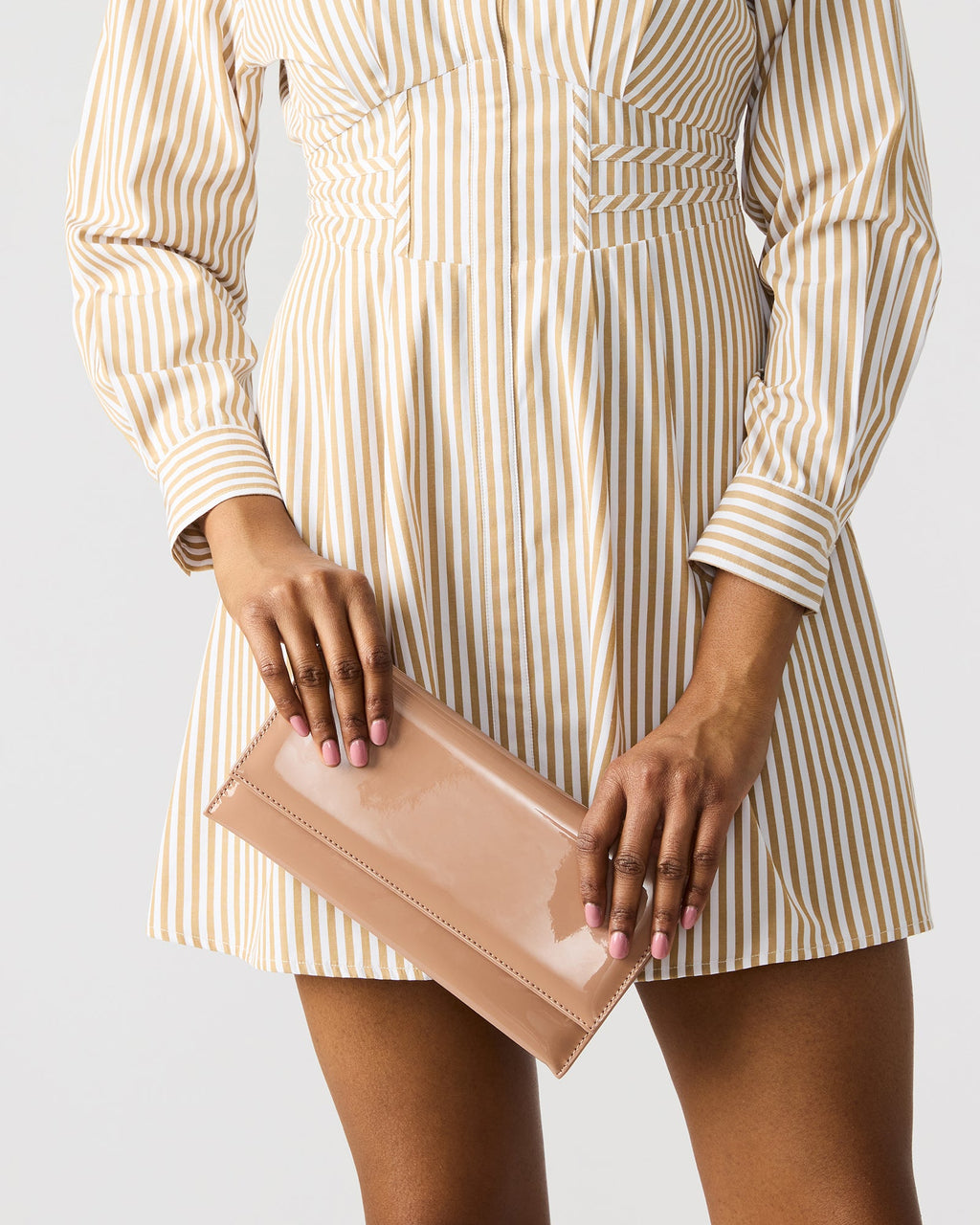 JULIANA BAG BLUSH PATENT  Famous | Online Store