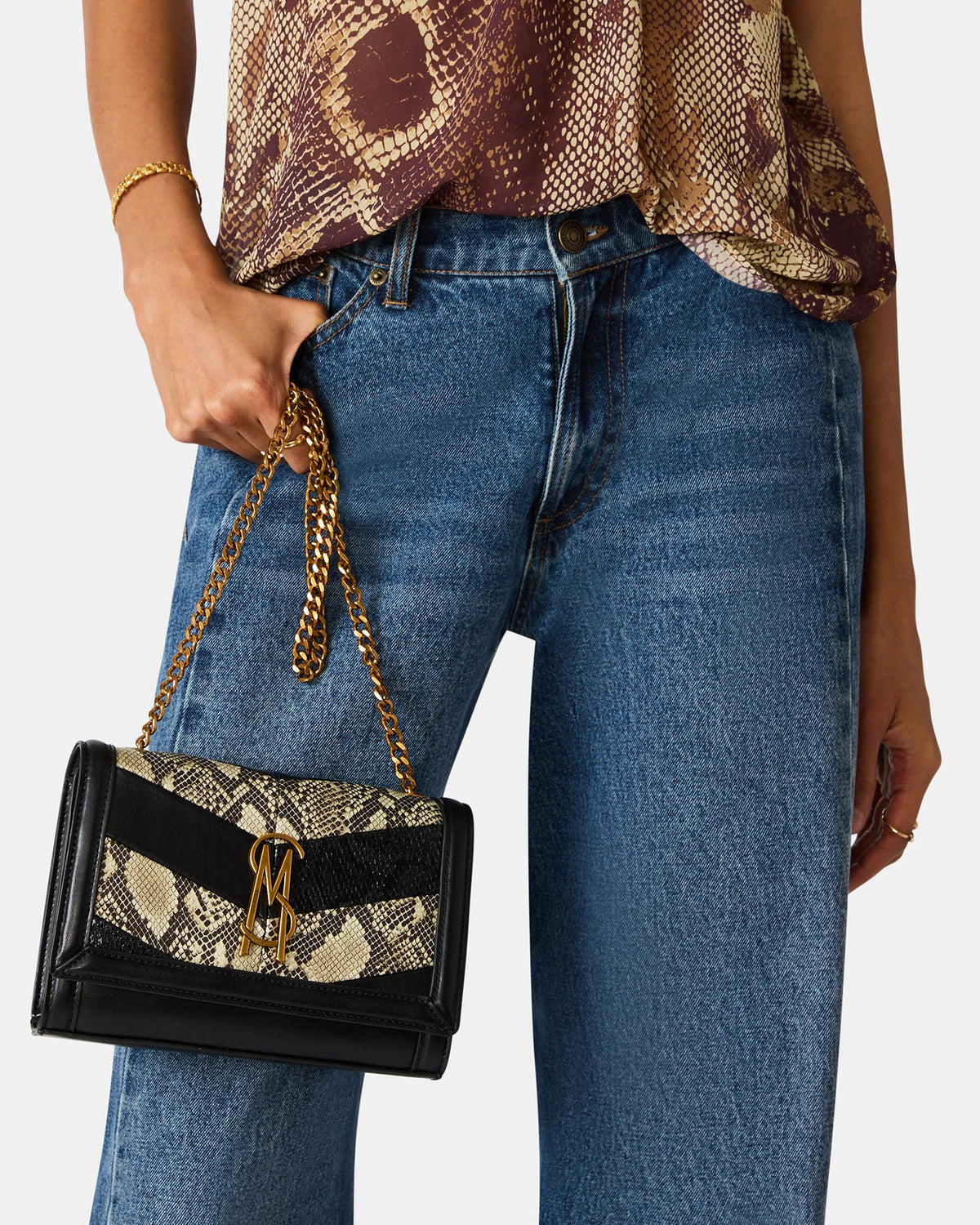 LARISAL BAG BLACK/MULTI  Famous | Online Store