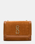 LARISA WOVEN BAG TOBACCO  Famous | Online Store
