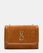 LARISA WOVEN BAG TOBACCO  Famous | Online Store