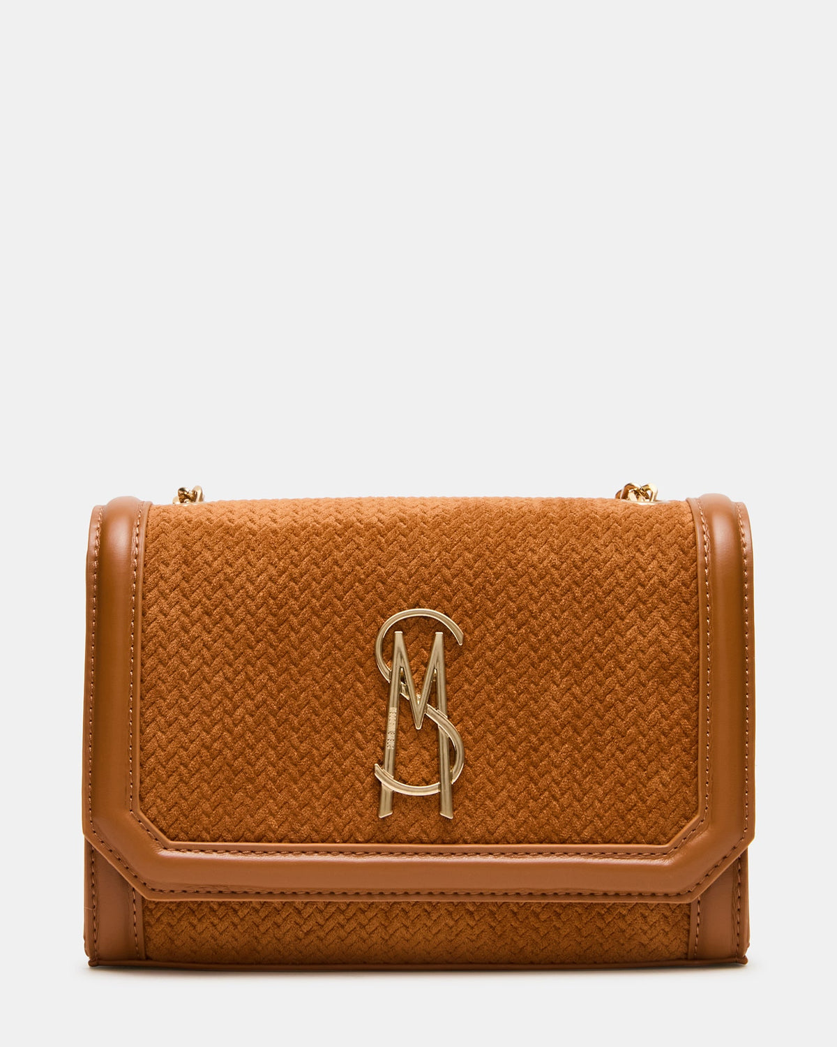 LARISA WOVEN BAG TOBACCO  Famous | Online Store
