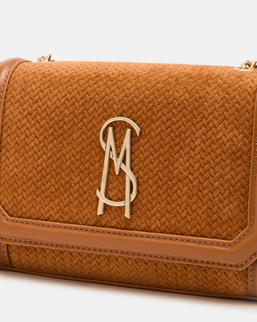 LARISA WOVEN BAG TOBACCO  Famous | Online Store