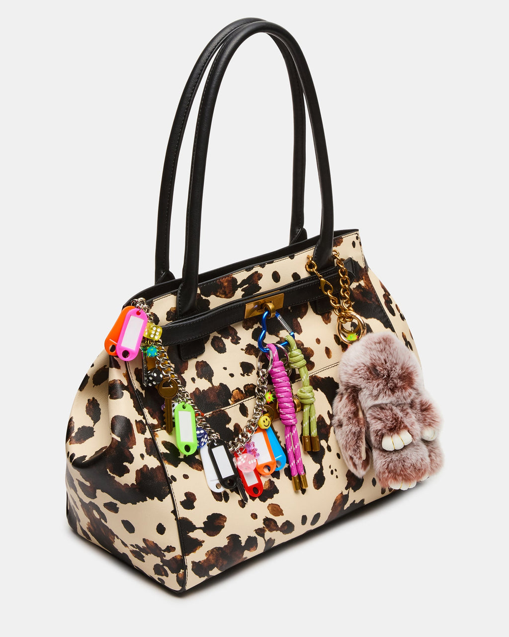 LEILANI BAG BROWN PRINT  Famous | Online Store