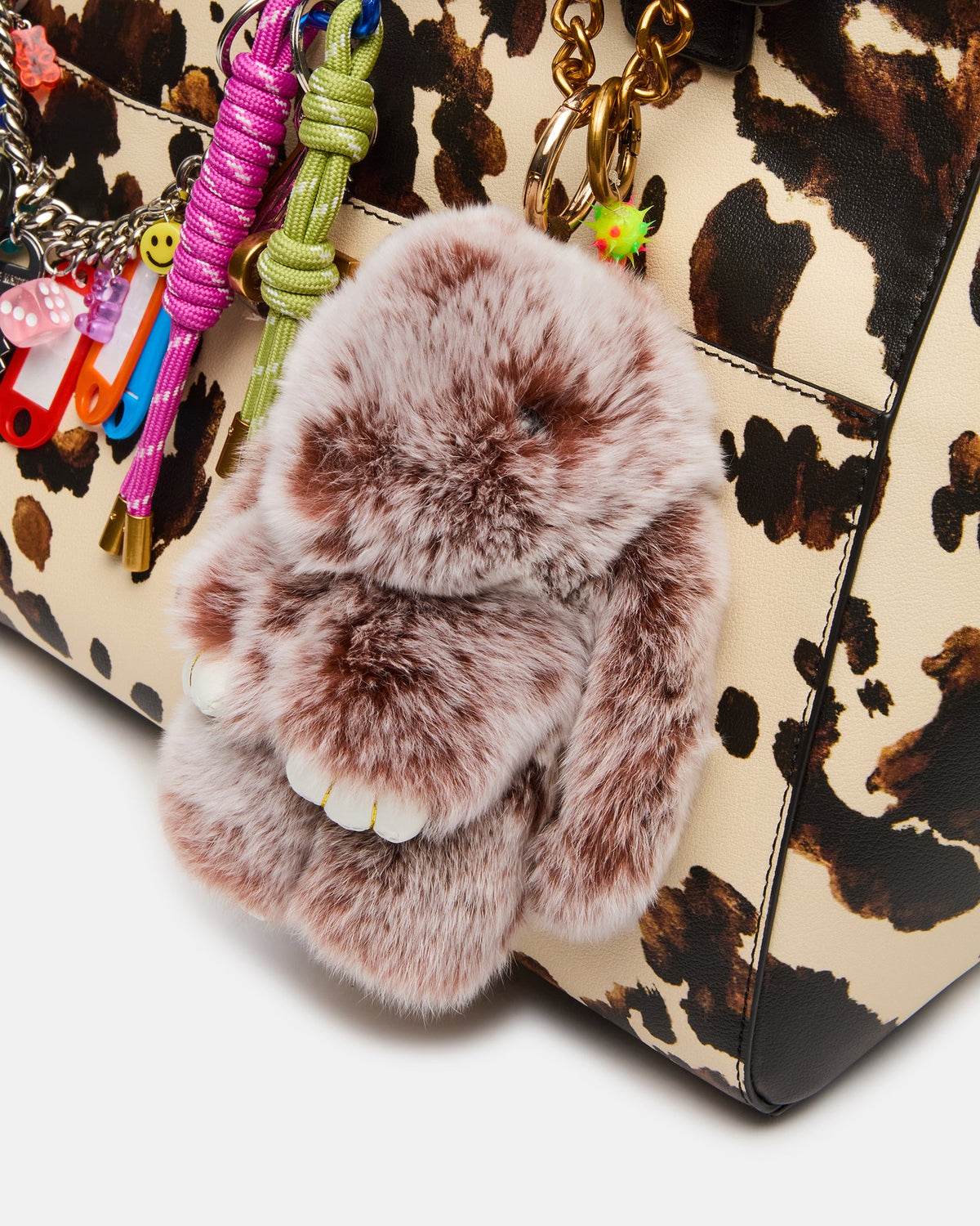 LEILANI BAG BROWN PRINT  Famous | Online Store