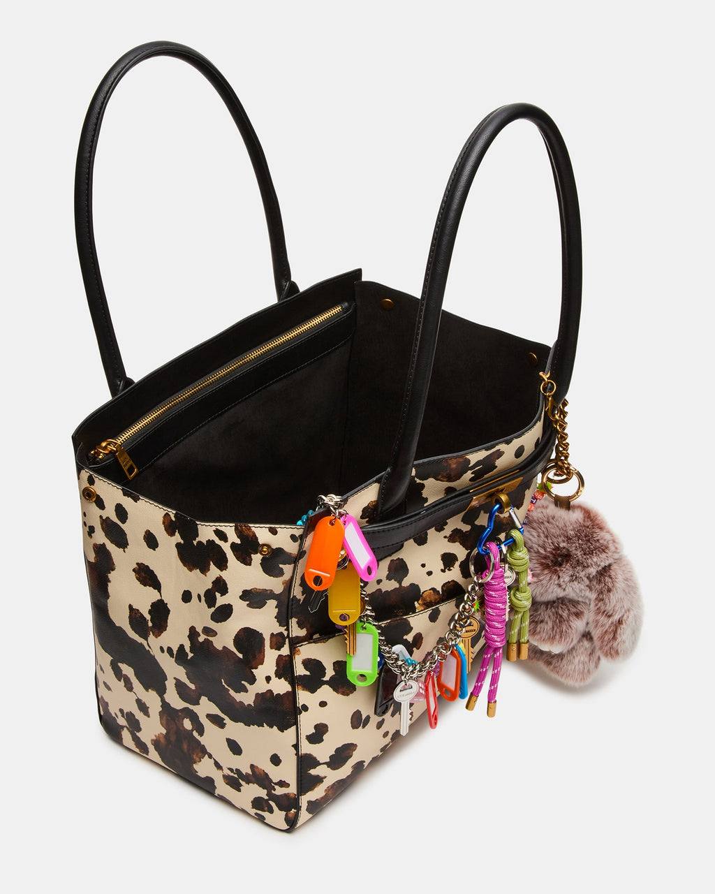 LEILANI BAG BROWN PRINT  Famous | Online Store