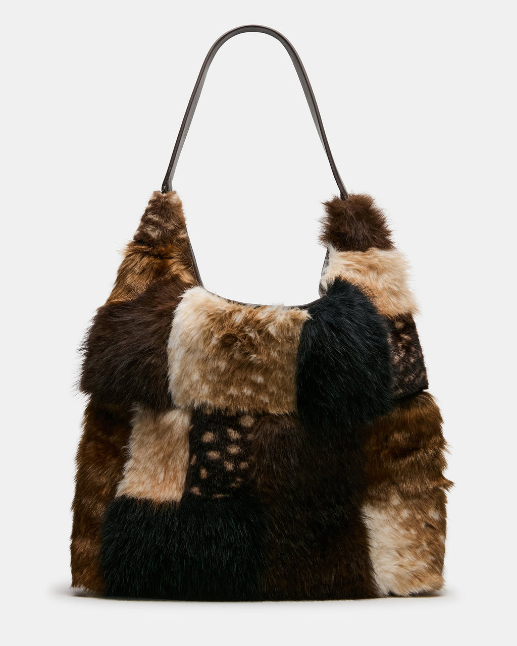 LENORES FAUX FUR BAG PATCHWORK  Famous | Online Store