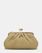 MARISOL BAG GOLD PLISSE  Famous | Online Store