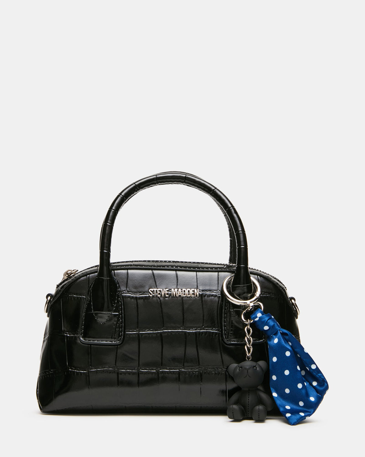 MELODIE BAG BLACK CROCODILE  Famous | Online Store