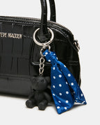 MELODIE BAG BLACK CROCODILE  Famous | Online Store