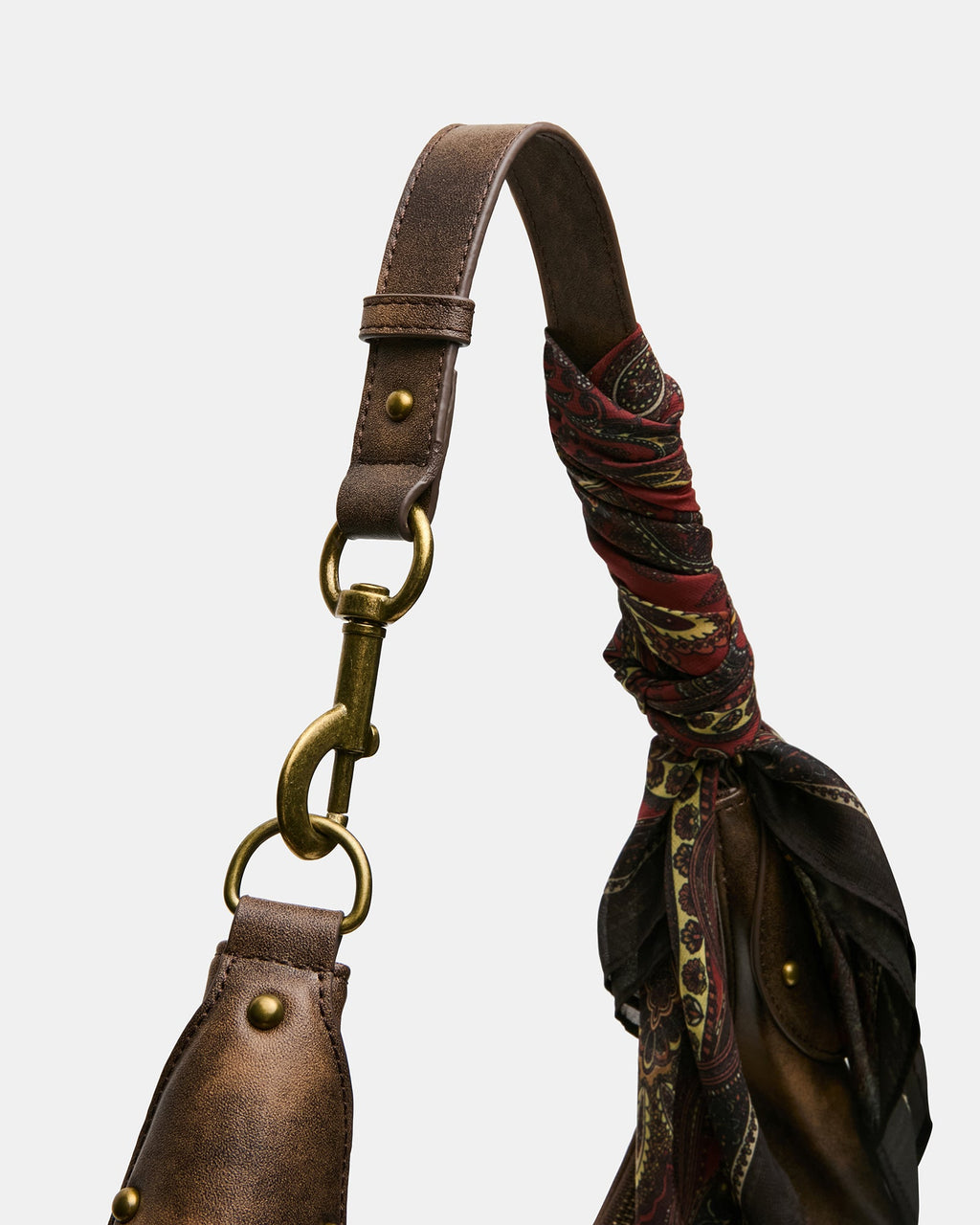 OLGA BAG BROWN DISTRESSED  Famous | Online Store