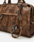 RIGGS BAG BROWN DISTRESSED  Famous | Online Store