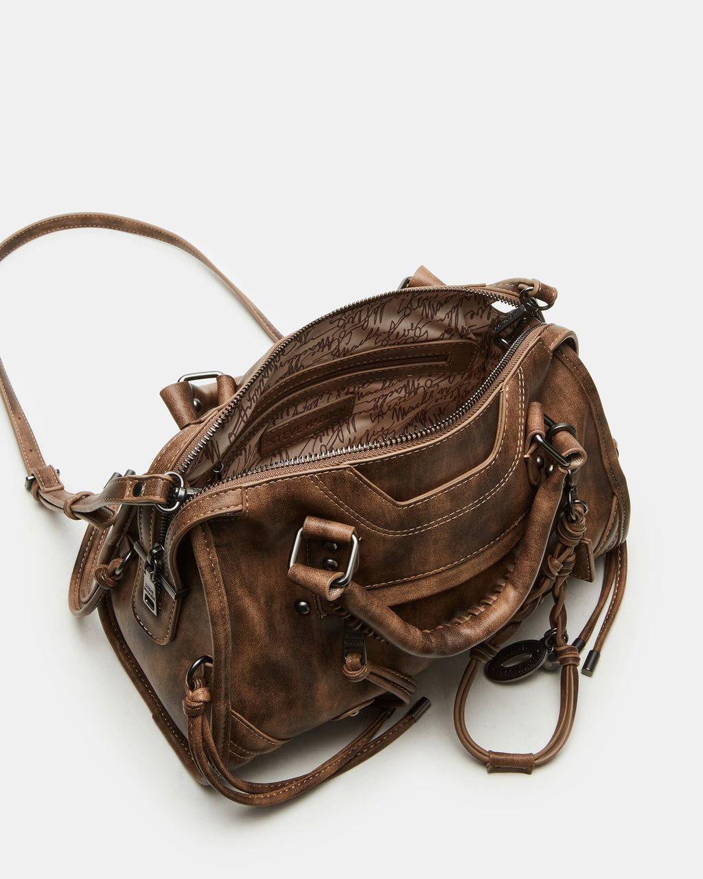 RIGGS BAG BROWN DISTRESSED  Famous | Online Store