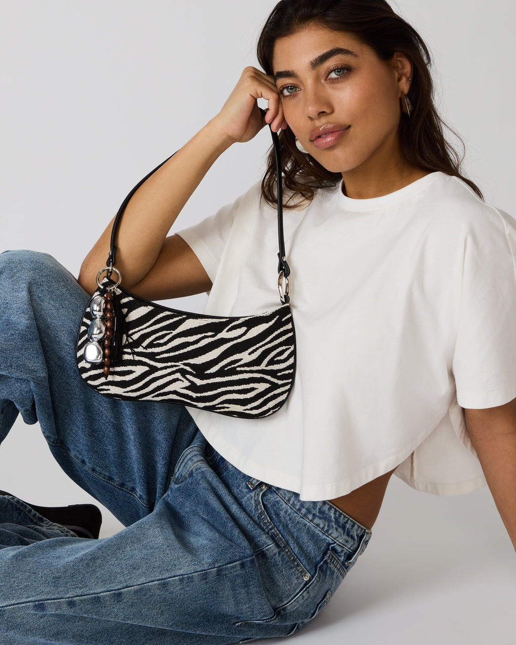 SABINE BAG ZEBRA  Famous | Online Store