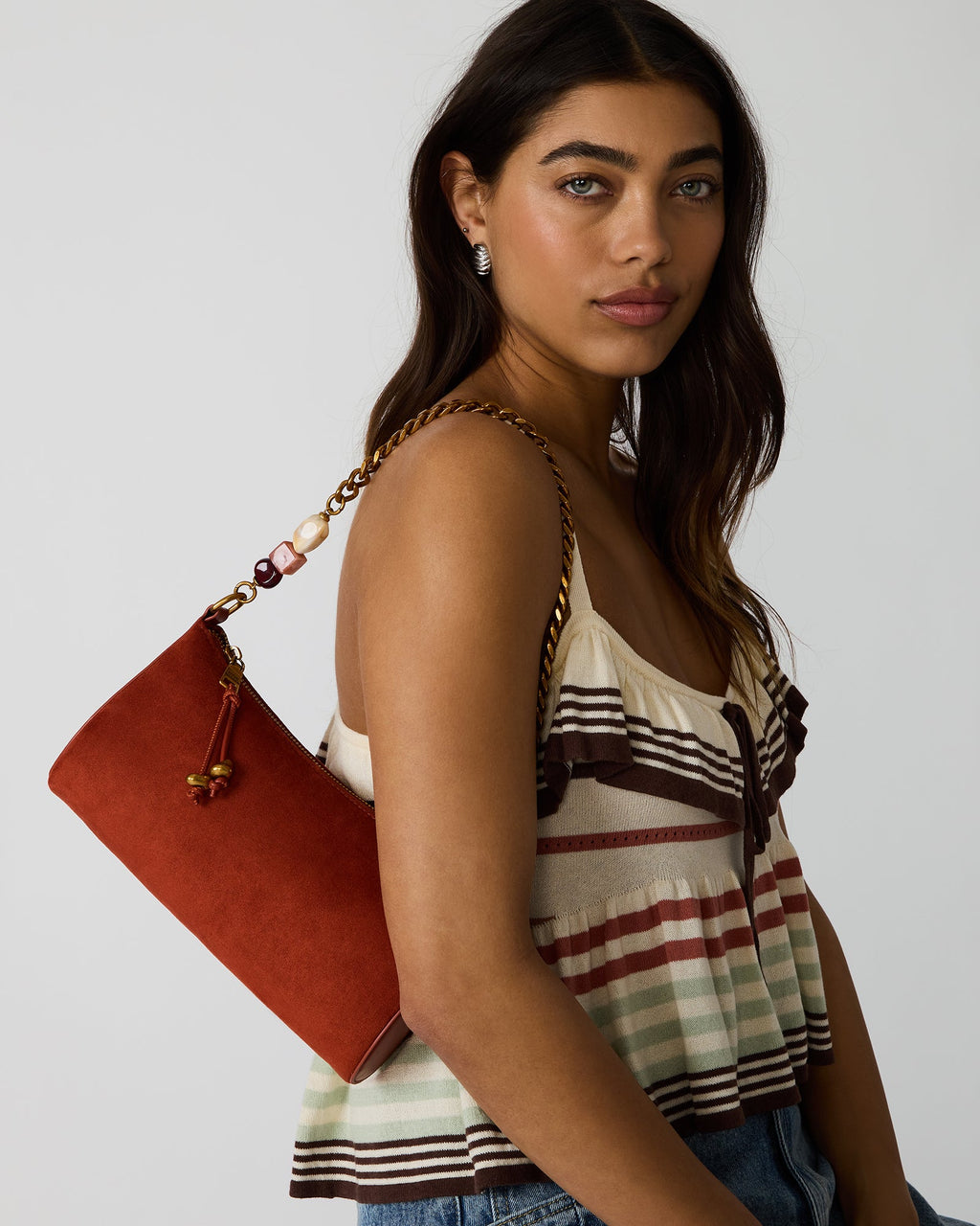 SAYLER BAG DARK RED  Famous | Online Store