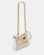 SCOOP BAG CHAMPAGNE  Famous | Online Store