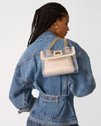 SCOOP BAG CHAMPAGNE  Famous | Online Store